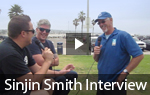 An interview with Sinjin Smith at San Diego - South Mission Beach